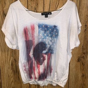 American flag heart hands t-shirt🛍🛍